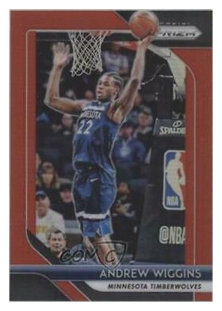 2018-19 Panini Prizm Base Set Andrew Wiggins #87 card