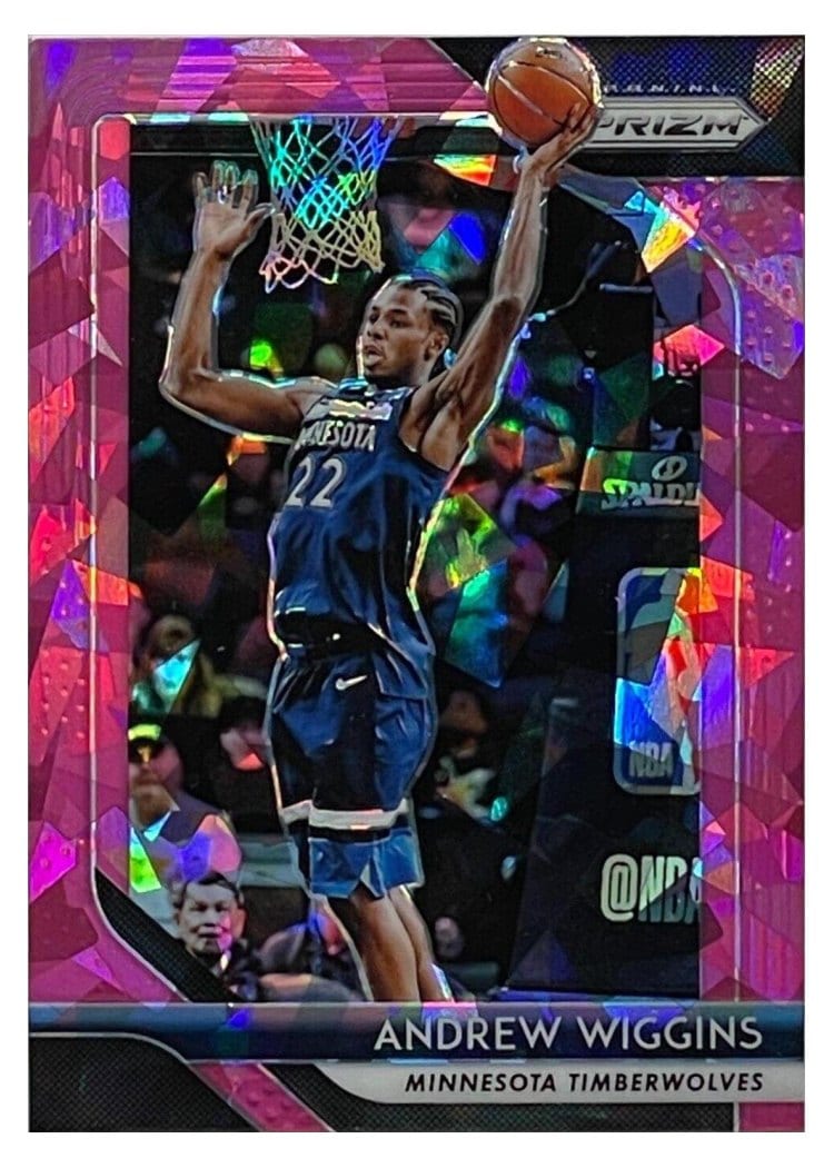 2018-19 Panini Prizm Base Set Andrew Wiggins #87 card