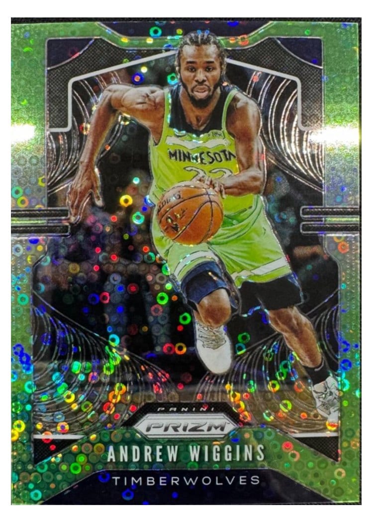 2019-20 Panini Prizm Base Set Andrew Wiggins #160 card