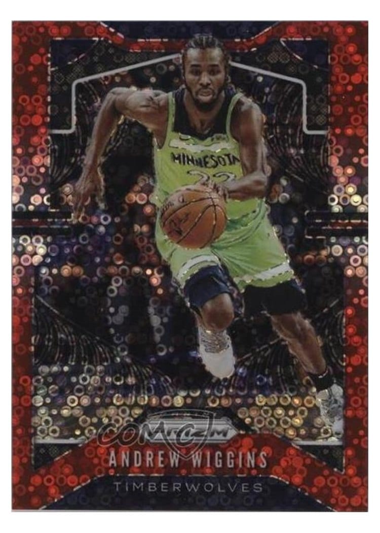 2019-20 Panini Prizm Base Set Andrew Wiggins #160 card