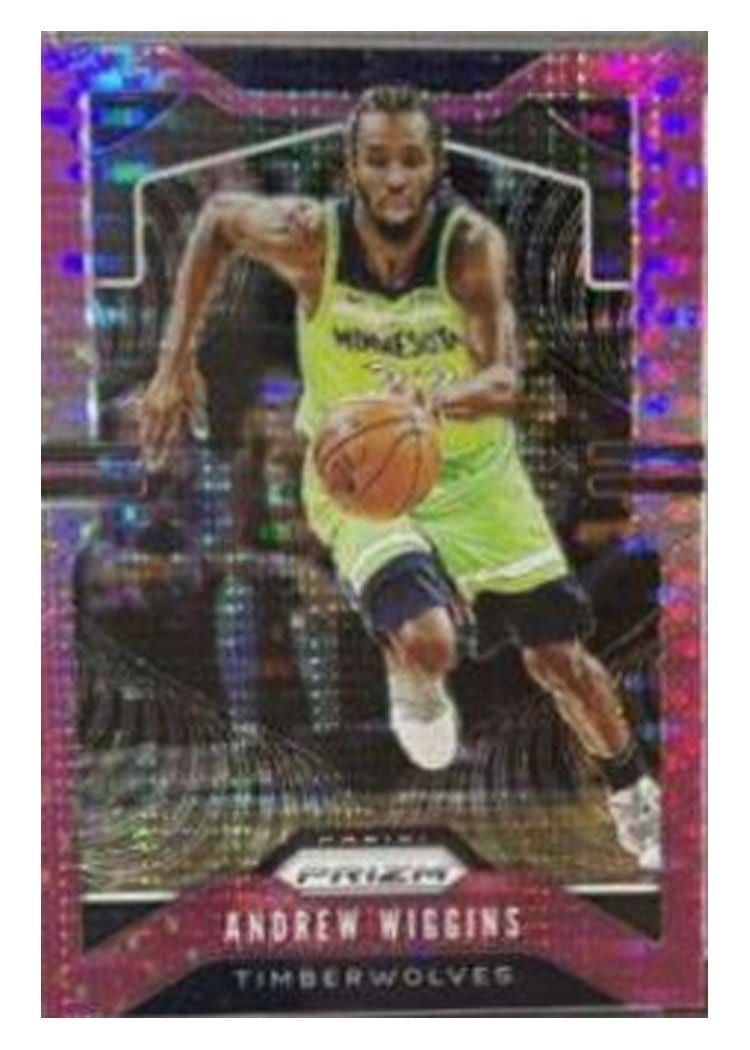2019-20 Panini Prizm Base Set Andrew Wiggins #160 card