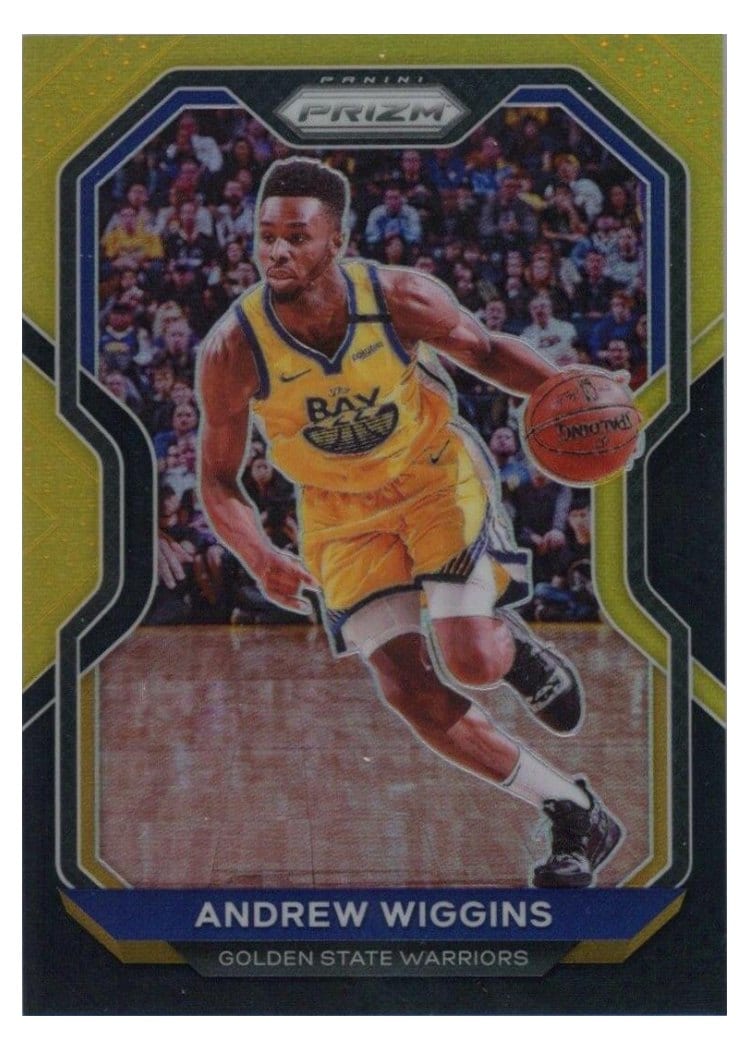 2020-21 Panini Prizm Base Set Andrew Wiggins #132 card
