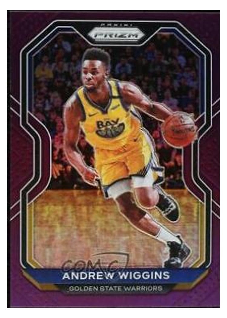 2020-21 Panini Prizm Base Set Andrew Wiggins #132 card