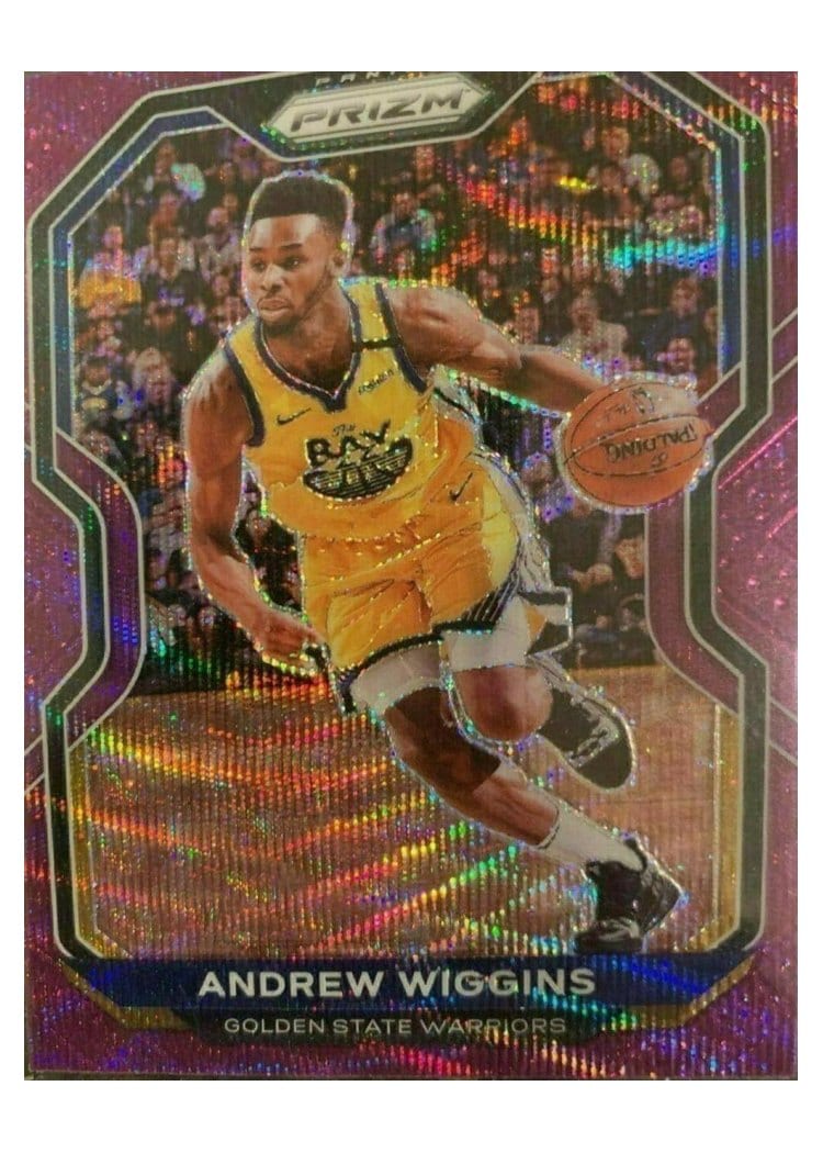 2020-21 Panini Prizm Base Set Andrew Wiggins #132 card