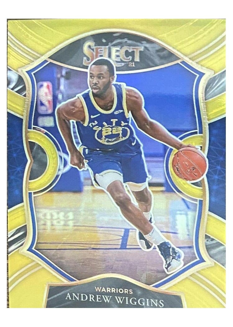 2020-21 Panini Select Base Set Andrew Wiggins #6 card