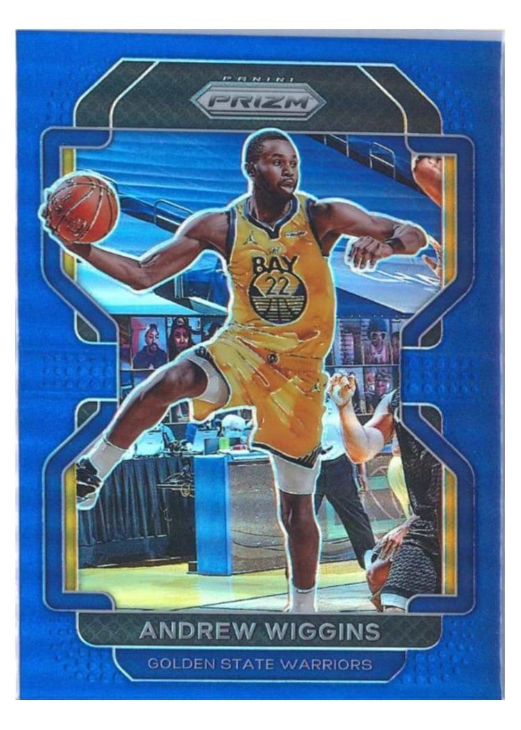 2021-22 Panini Prizm Base Set Andrew Wiggins #155 card