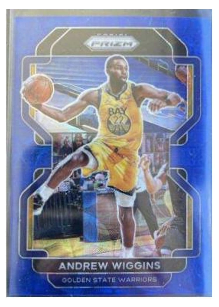 2021-22 Panini Prizm Base Set Andrew Wiggins #155 card