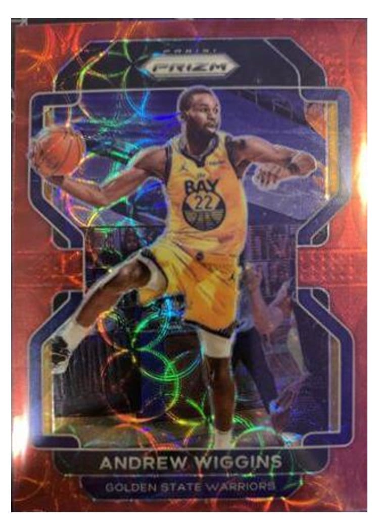 2021-22 Panini Prizm Base Set Andrew Wiggins #155 card