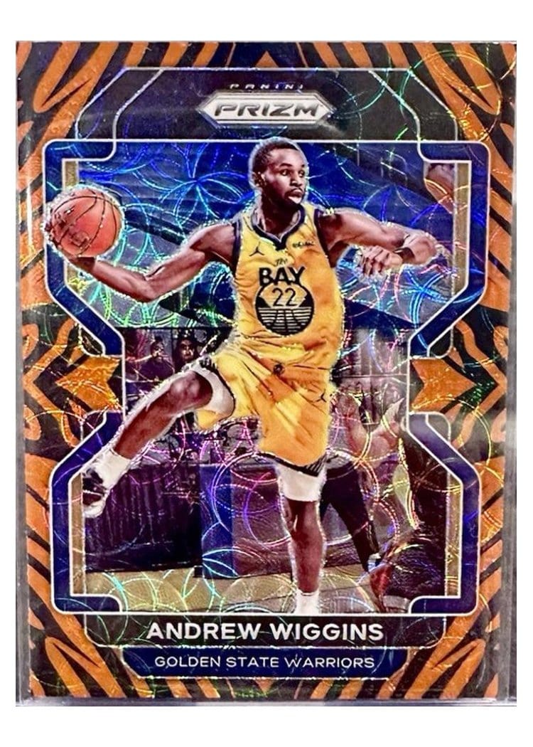 2021-22 Panini Prizm Base Set Andrew Wiggins #155 card