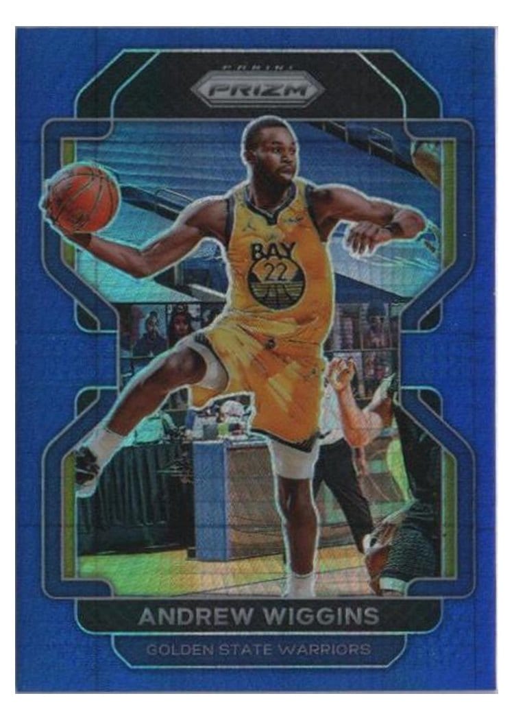 2021-22 Panini Prizm Base Set Andrew Wiggins #155 card