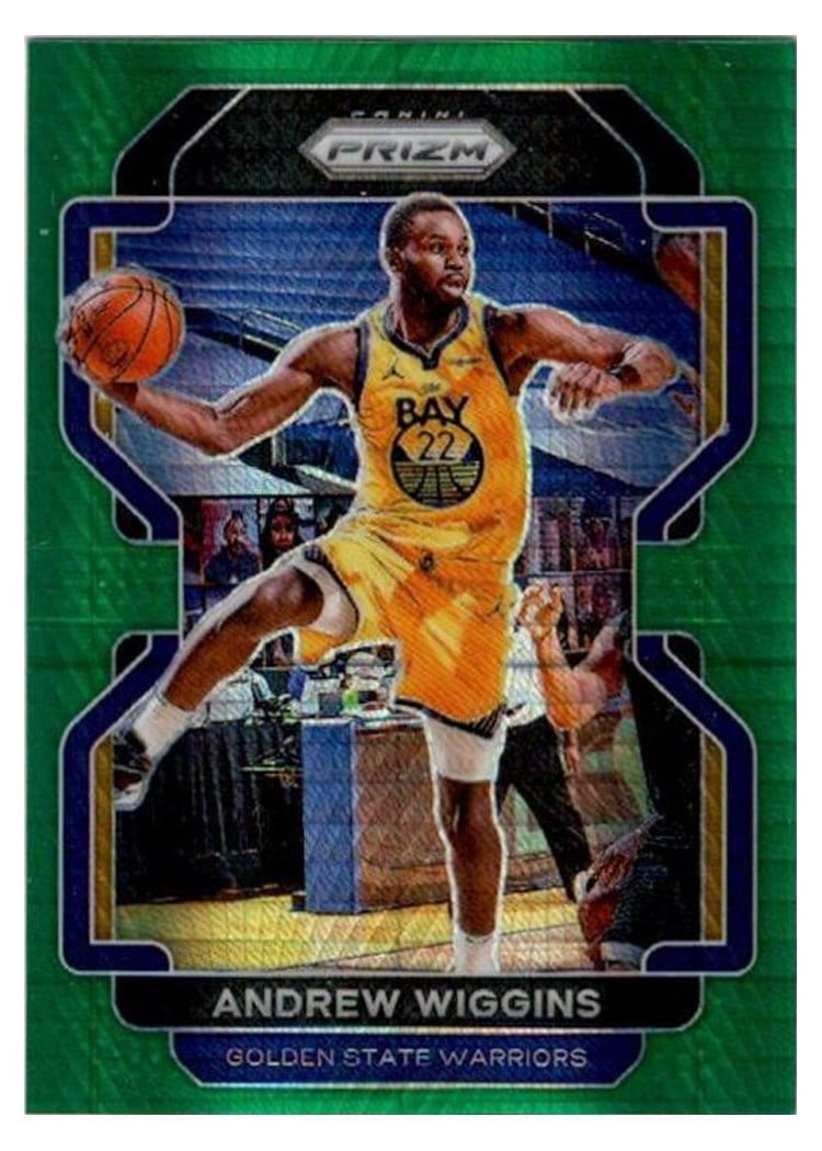 2021-22 Panini Prizm Base Set Andrew Wiggins #155 card