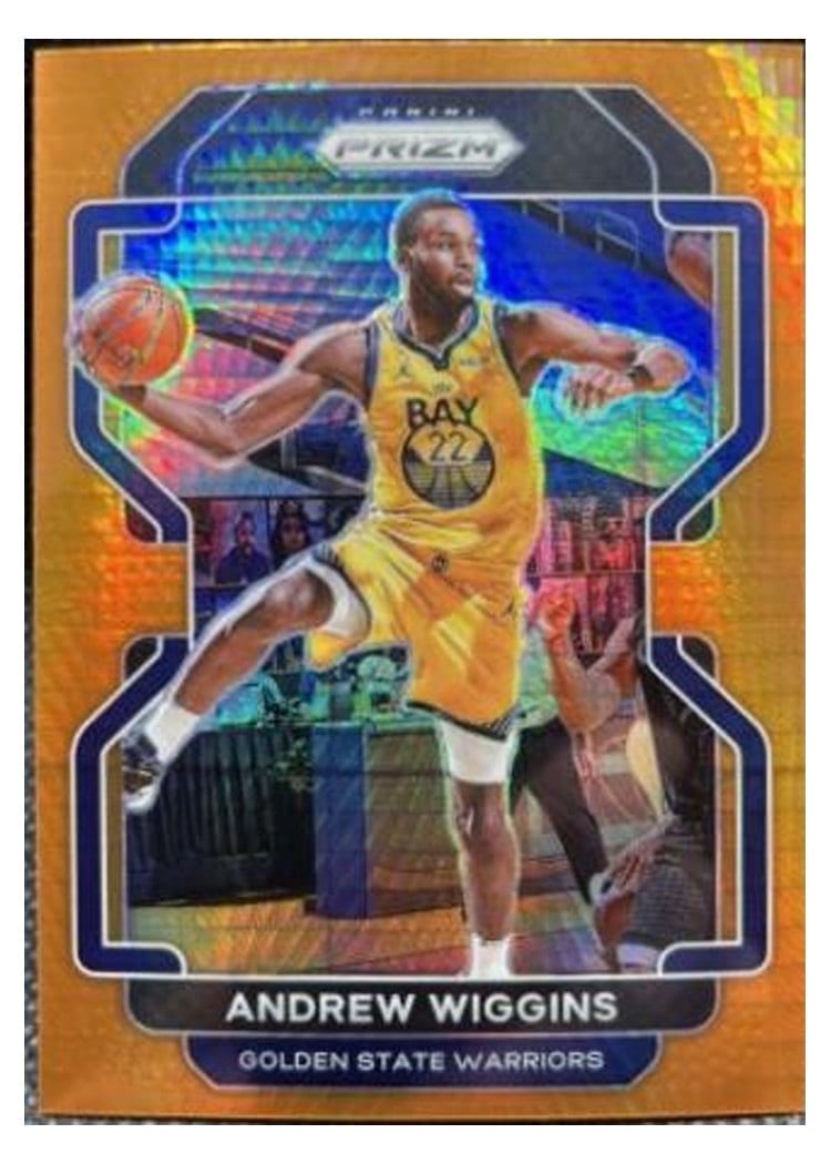 2021-22 Panini Prizm Base Set Andrew Wiggins #155 card
