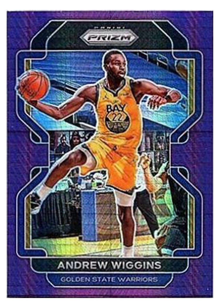 2021-22 Panini Prizm Base Set Andrew Wiggins #155 card