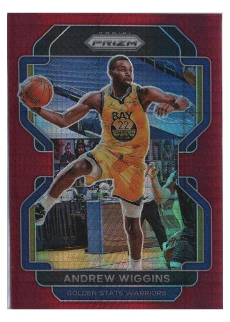 2021-22 Panini Prizm Base Set Andrew Wiggins #155 card