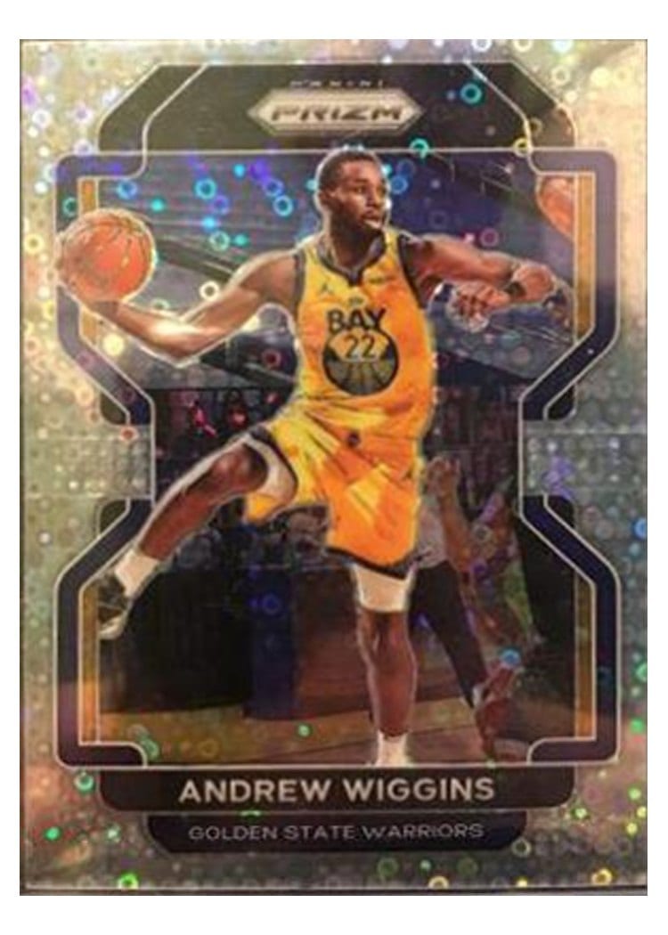 2021-22 Panini Prizm Base Set Andrew Wiggins #155 card