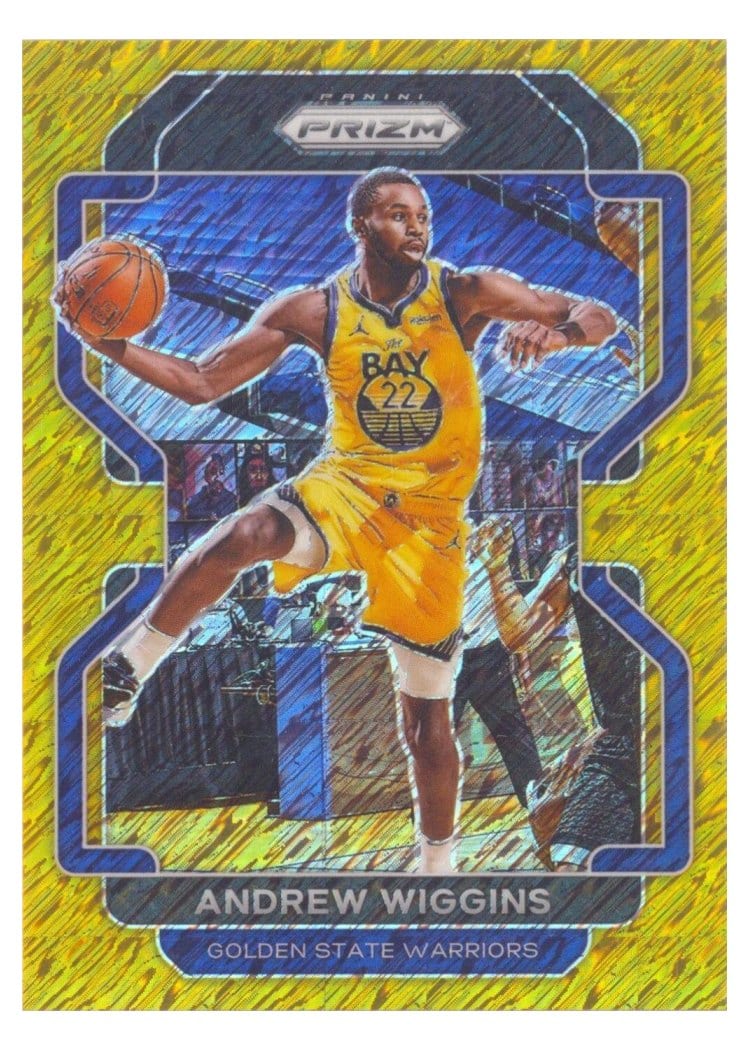 2021-22 Panini Prizm Base Set Andrew Wiggins #155 card