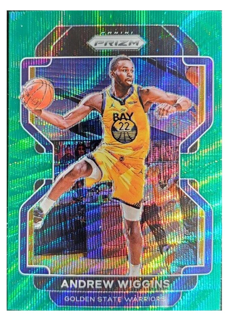 2021-22 Panini Prizm Base Set Andrew Wiggins #155 card