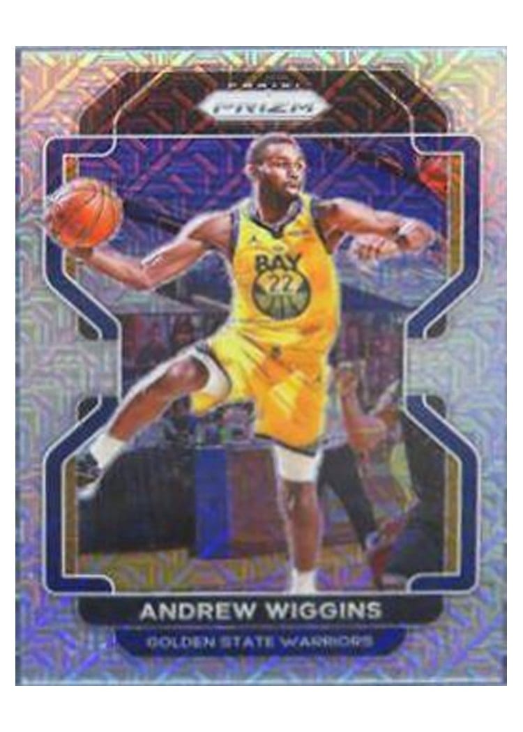 2021-22 Panini Prizm Base Set Andrew Wiggins #155 card