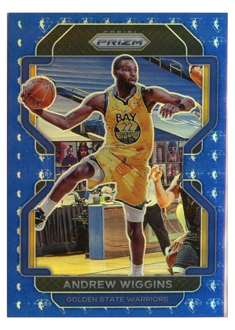 2021-22 Panini Prizm Base Set Andrew Wiggins #155 card