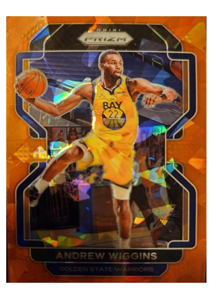 2021-22 Panini Prizm Base Set Andrew Wiggins #155 card