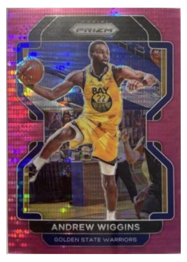 2021-22 Panini Prizm Base Set Andrew Wiggins #155 card