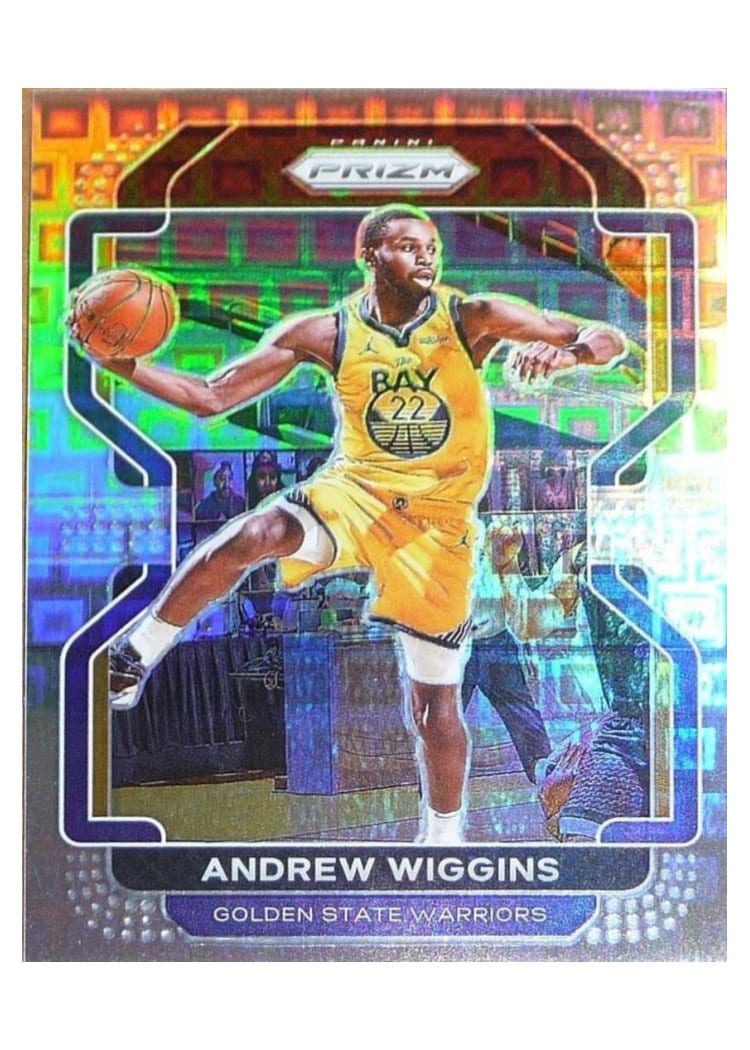 2021-22 Panini Prizm Base Set Andrew Wiggins #155 card