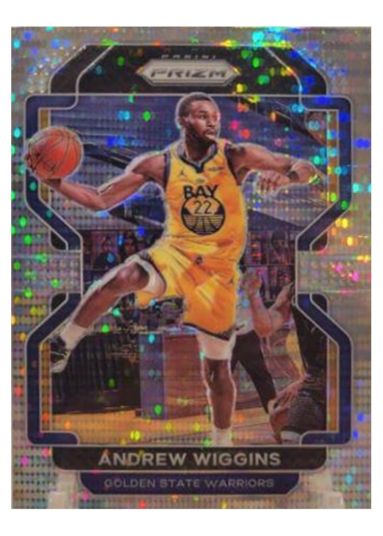 2021-22 Panini Prizm Base Set Andrew Wiggins #155 card
