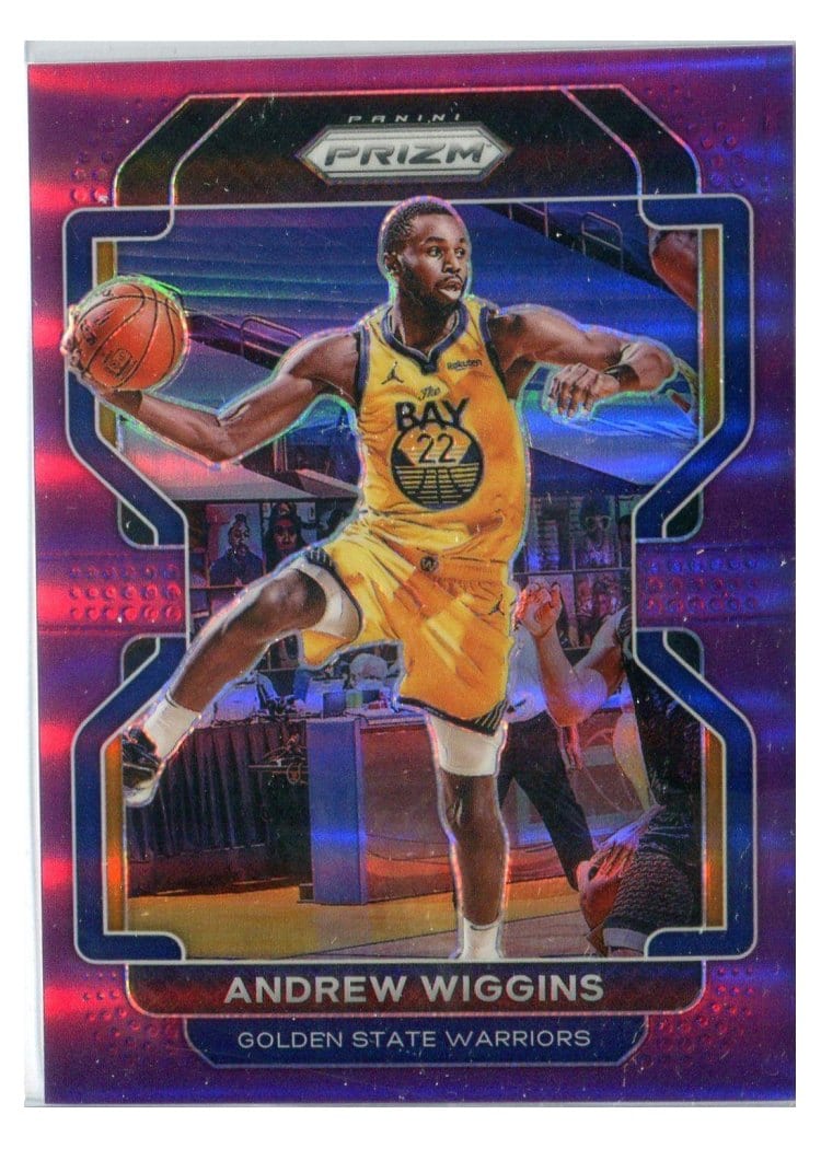 2021-22 Panini Prizm Base Set Andrew Wiggins #155 card