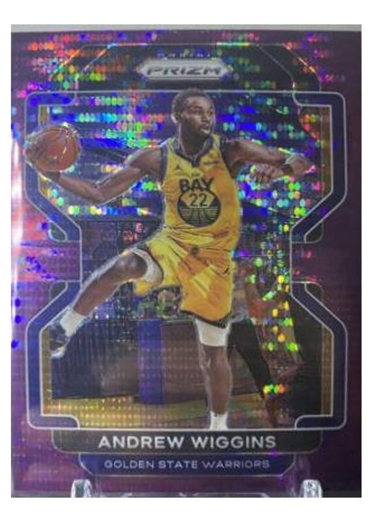 2021-22 Panini Prizm Base Set Andrew Wiggins #155 card