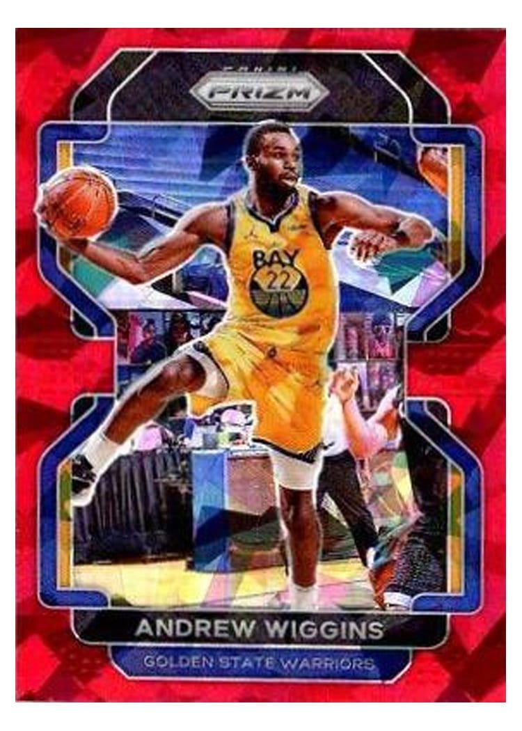 2021-22 Panini Prizm Base Set Andrew Wiggins #155 card