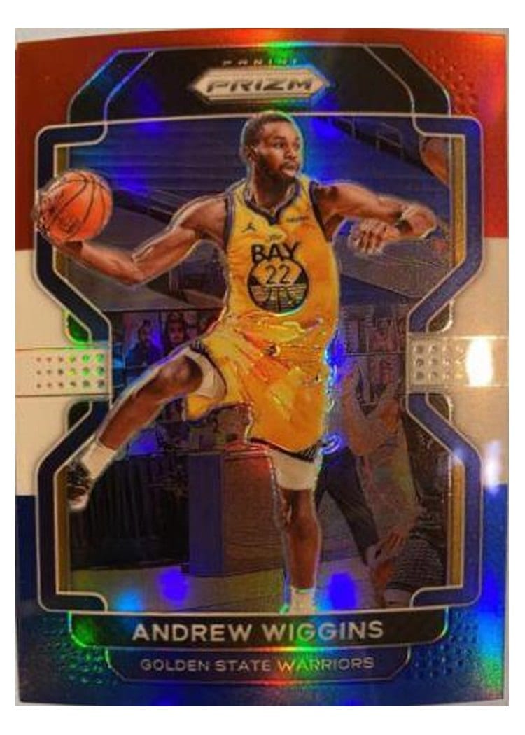 2021-22 Panini Prizm Base Set Andrew Wiggins #155 card
