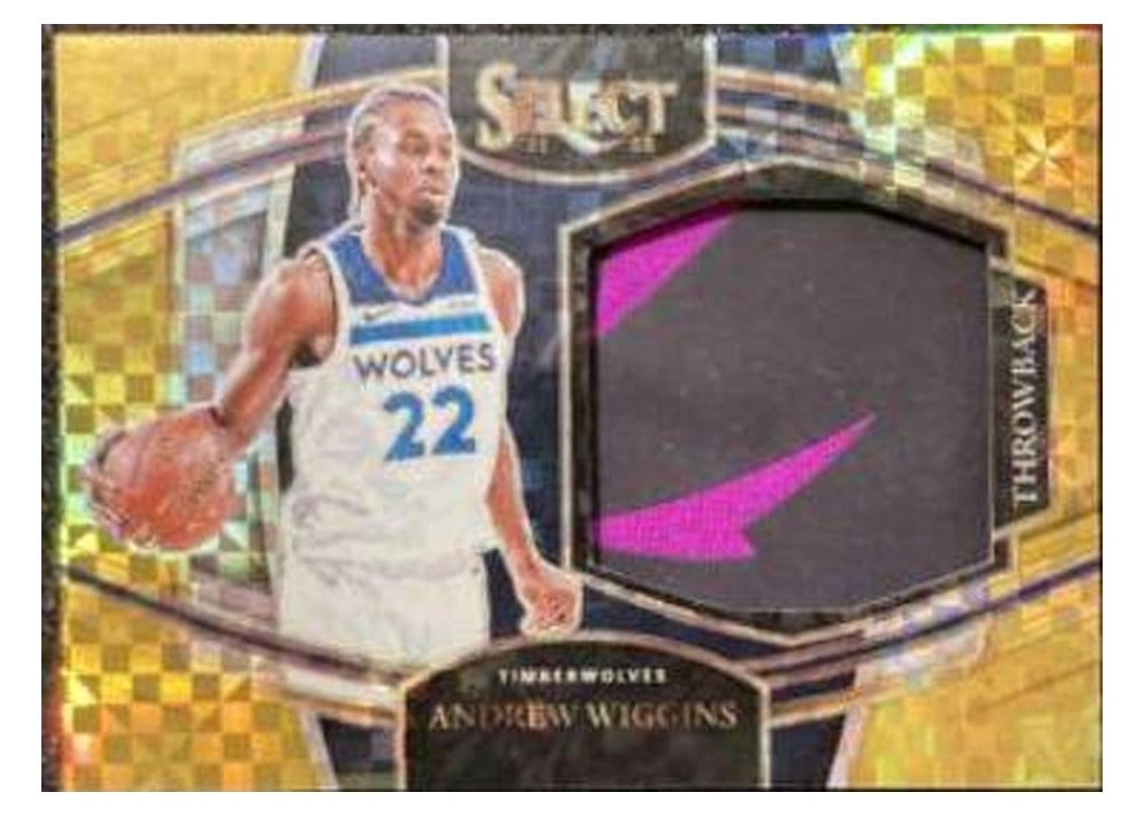 2021-22 Panini Select Base Set Andrew Wiggins #134 card