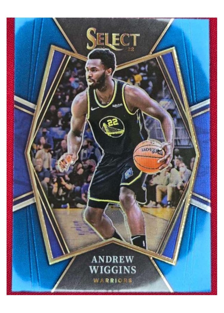 2021-22 Panini Select Base Set Andrew Wiggins #134 card