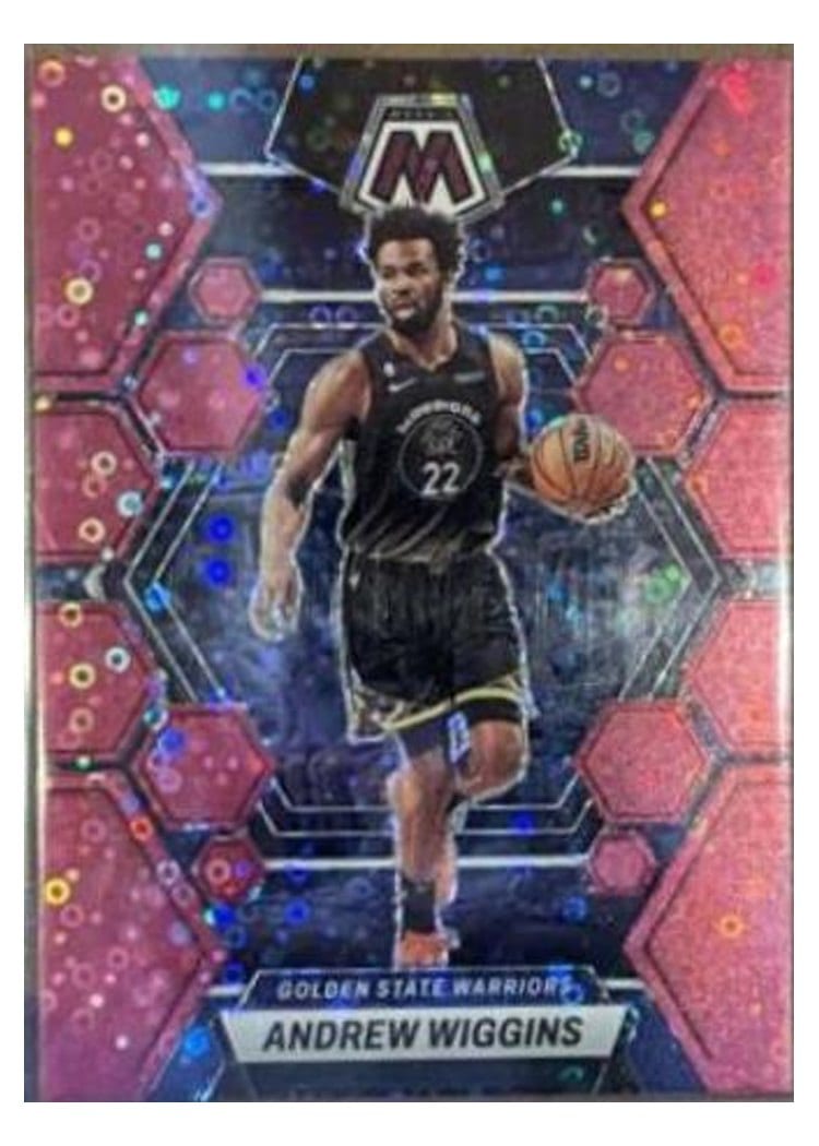 2022-23 Panini Mosaic Base Set Andrew Wiggins #40 card