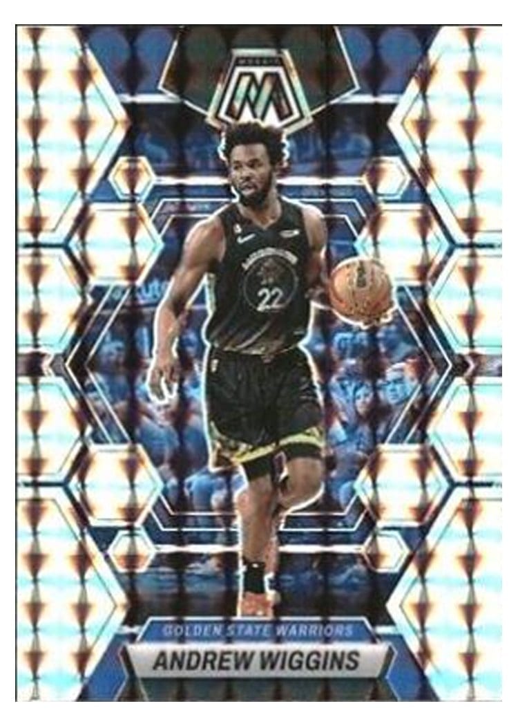 2022-23 Panini Mosaic Base Set Andrew Wiggins #40 card