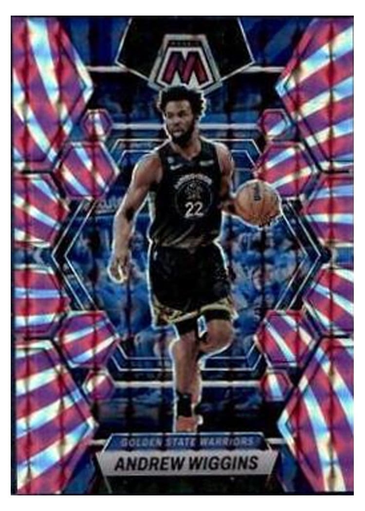 2022-23 Panini Mosaic Base Set Andrew Wiggins #40 card