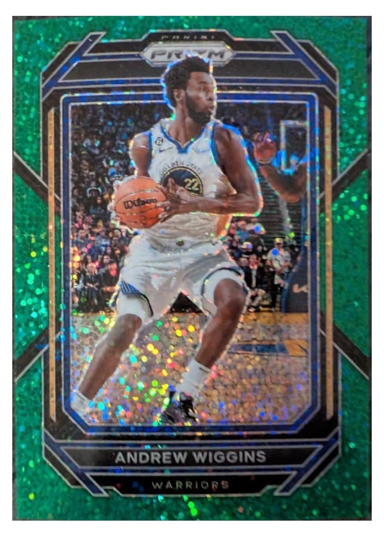 2022-23 Panini Prizm Base Set Andrew Wiggins #114 card