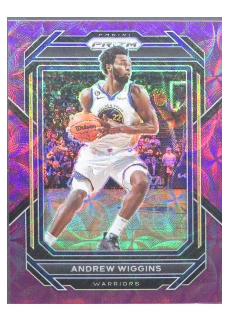 2022-23 Panini Prizm Base Set Andrew Wiggins #114 card