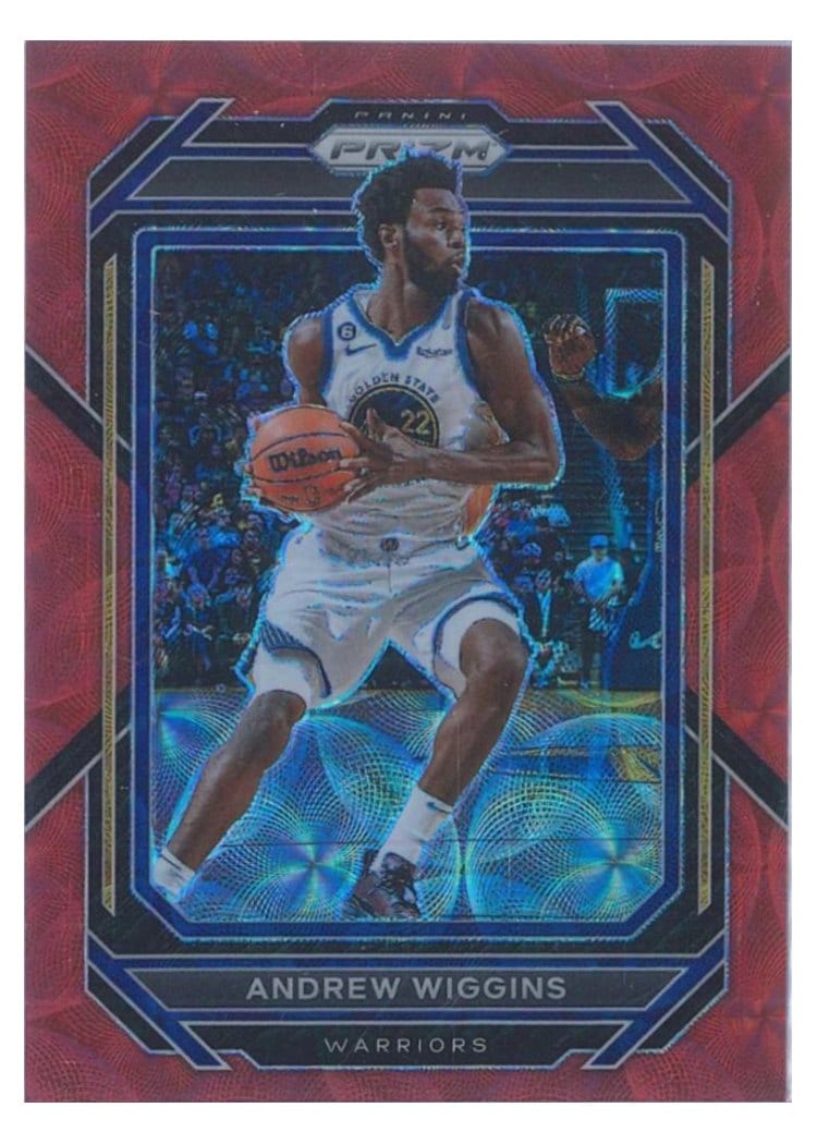 2022-23 Panini Prizm Base Set Andrew Wiggins #114 card