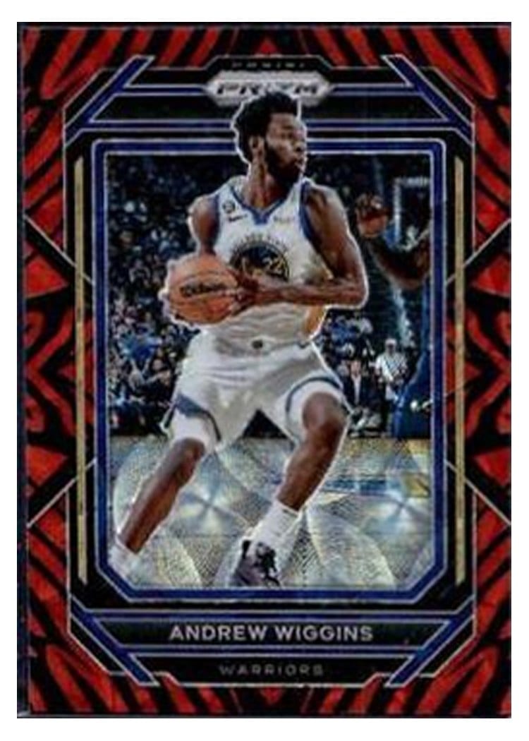 2022-23 Panini Prizm Base Set Andrew Wiggins #114 card