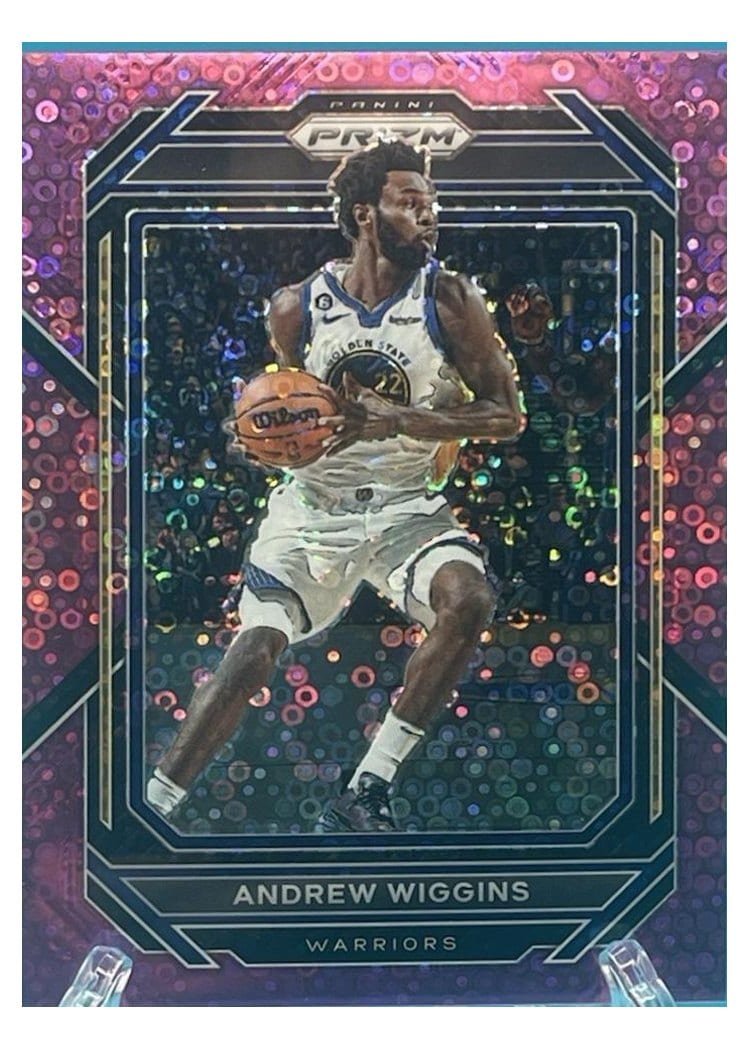 2022-23 Panini Prizm Base Set Andrew Wiggins #114 card