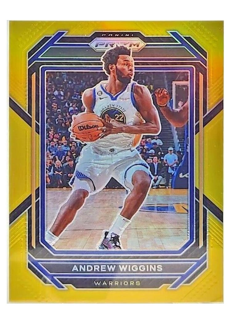 2022-23 Panini Prizm Base Set Andrew Wiggins #114 card