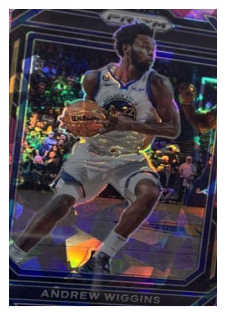 2022-23 Panini Prizm Base Set Andrew Wiggins #114 card
