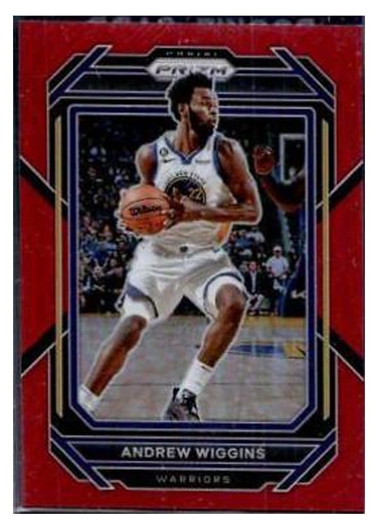2022-23 Panini Prizm Base Set Andrew Wiggins #114 card