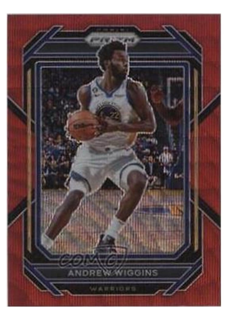 2022-23 Panini Prizm Base Set Andrew Wiggins #114 card