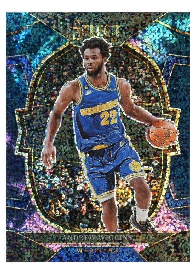 2022-23 Panini Select Base Set Andrew Wiggins #10 card
