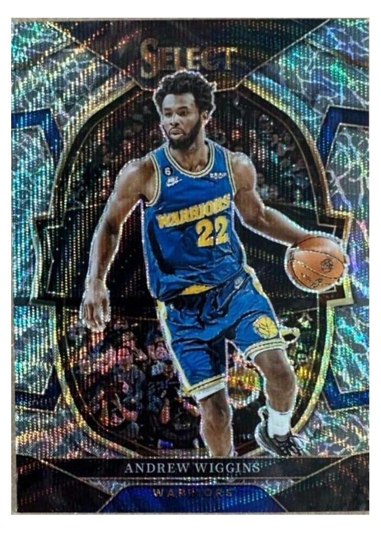 2022-23 Panini Select Base Set Andrew Wiggins #10 card