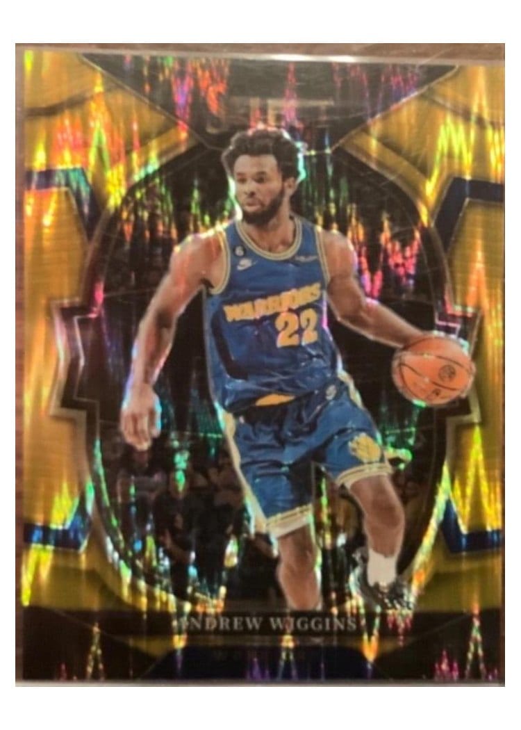 2022-23 Panini Select Base Set Andrew Wiggins #10 card