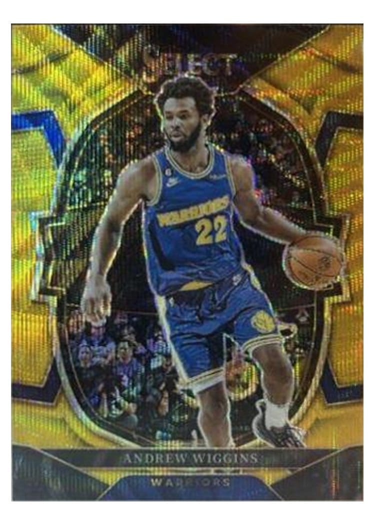 2022-23 Panini Select Base Set Andrew Wiggins #10 card