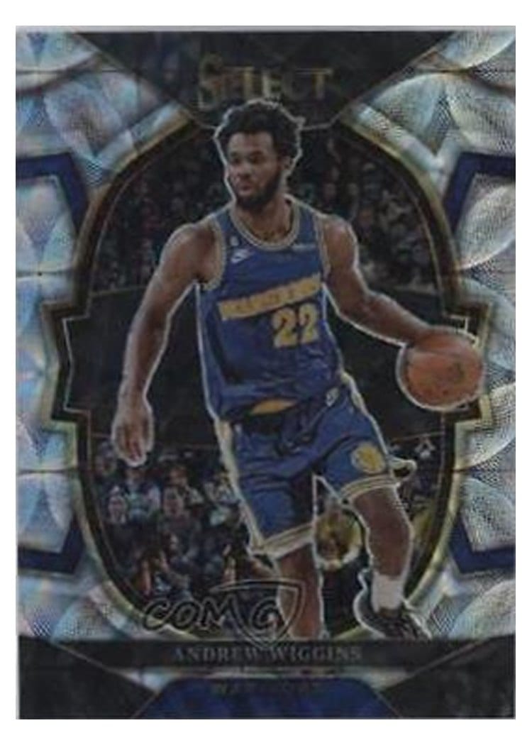 2022-23 Panini Select Base Set Andrew Wiggins Scope Prizm #10 card